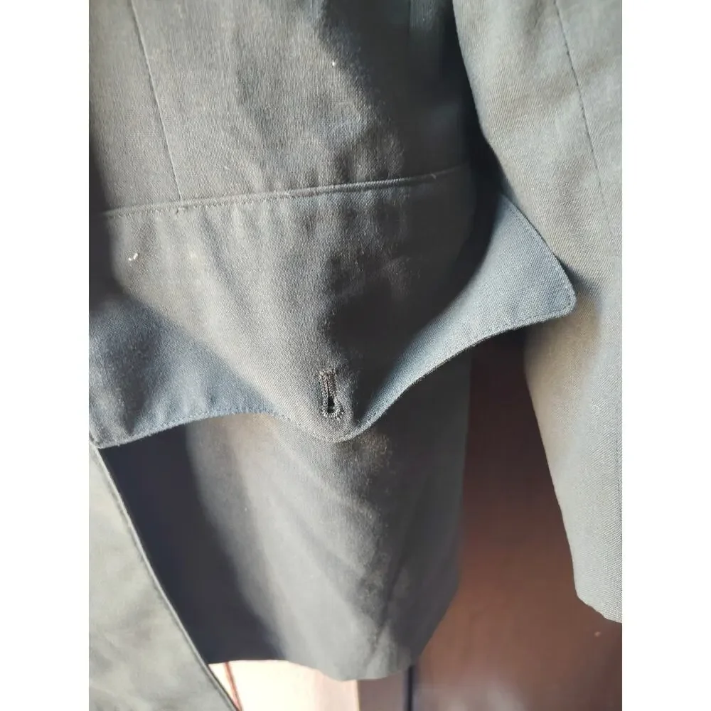 Vintage US Army Class A Green Dress Uniform Jacket Sergeant 26th Infantry Div